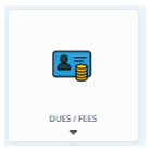 Dues/Fees icon from Emburse Enterprise system
