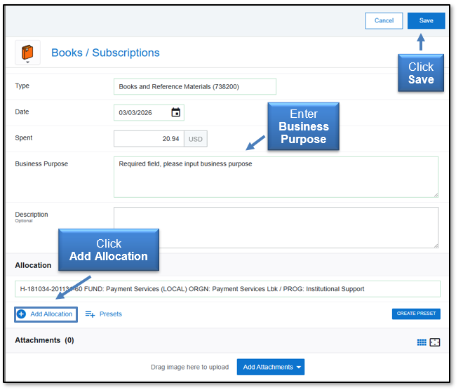 Click the warning label and follow instructions