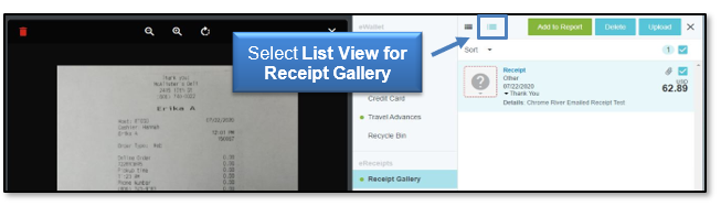 Email message example