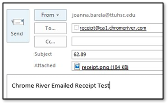 Do not use the Add to Report button in the Receipt Gallery