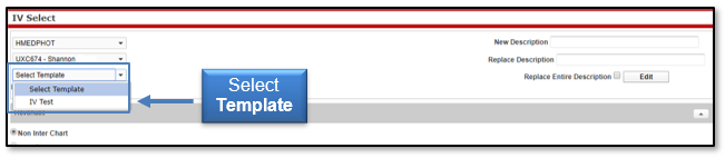 Select Template