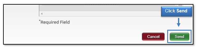 Click the send button