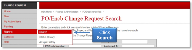 Click Search tab