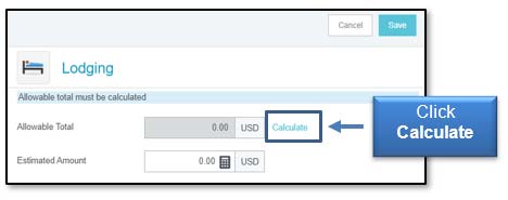 Image: Enter estimated amount.