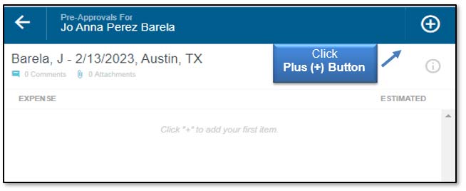 Image: Click Plus Button.
