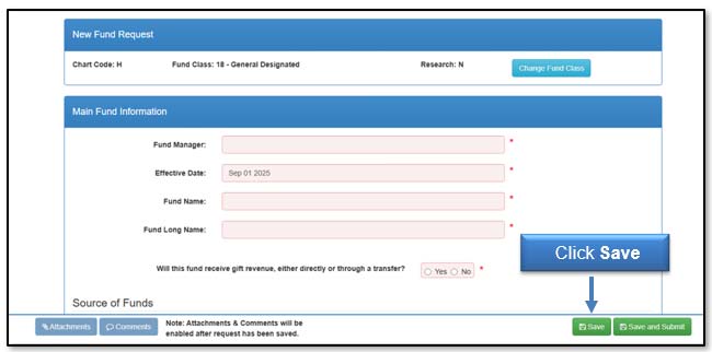 Image illustrating Save button.