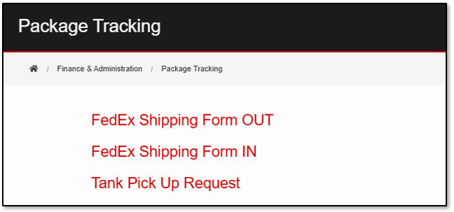 Enter the information and then click Submit