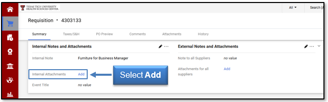 Select Add